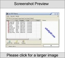 Ap PDF Stamp Screenshot
